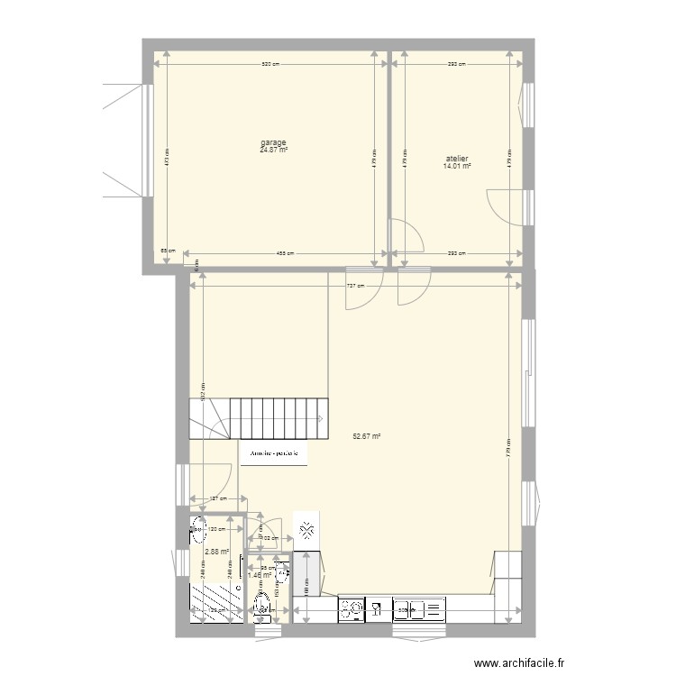 fred nat V2c rdc cotations. Plan de 0 pièce et 0 m2