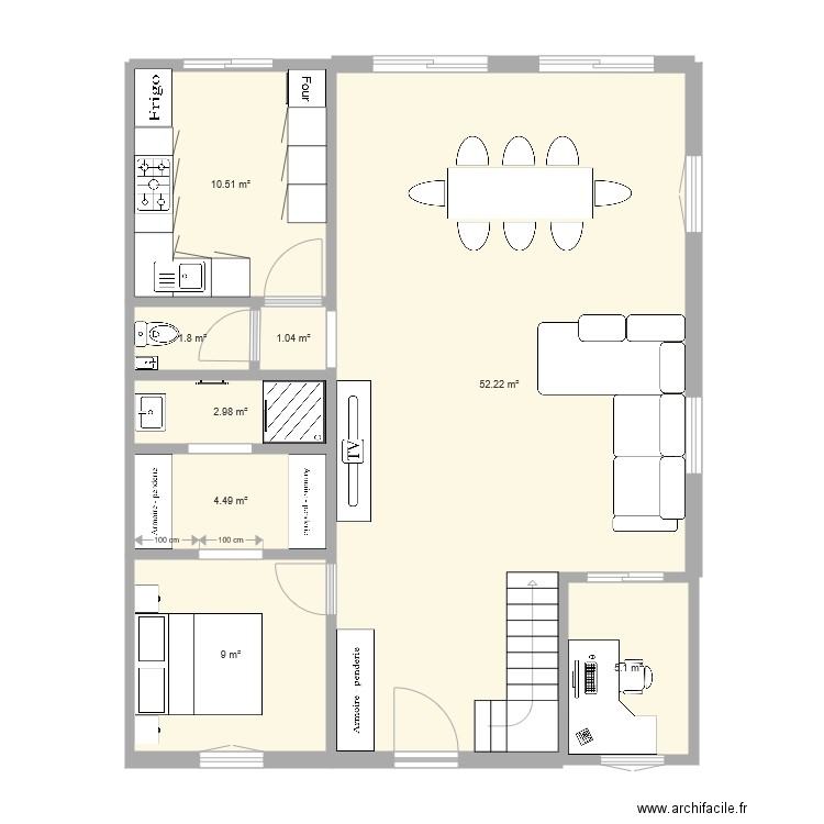 MAISON 2020. Plan de 0 pièce et 0 m2