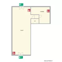 LOCAL pour plan d'évacuation