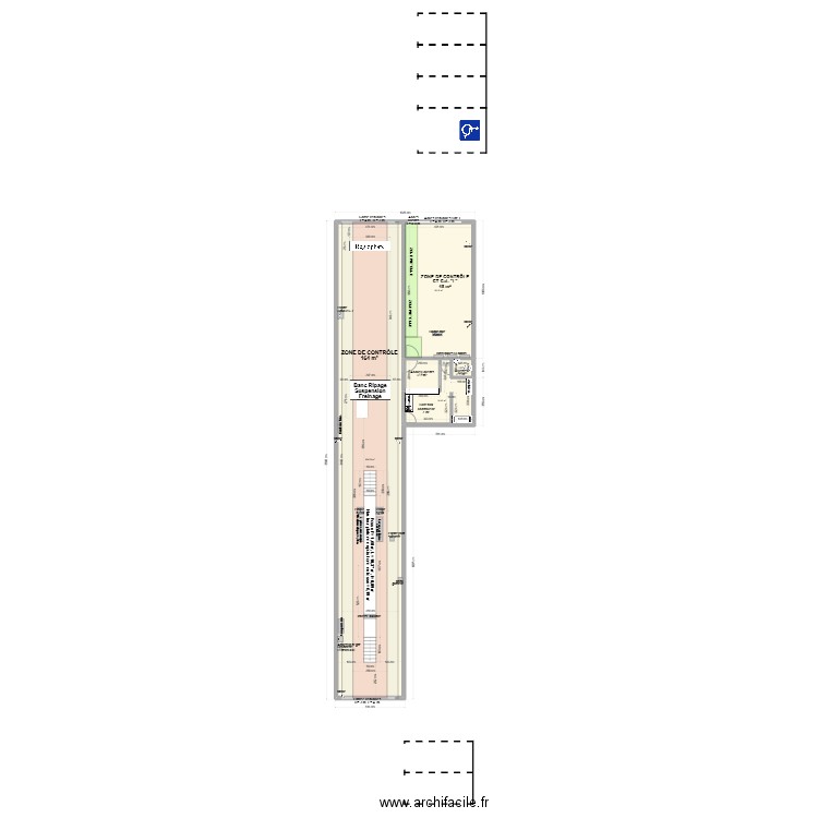 CCT mixte VL/CL  CONTECH MCT Saint Joseph 97BRSL. Plan de 5 pièces et 234 m2