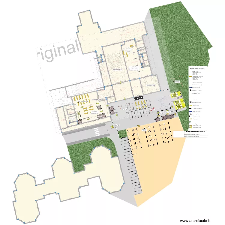 RAF25 - DINAN. Plan de 