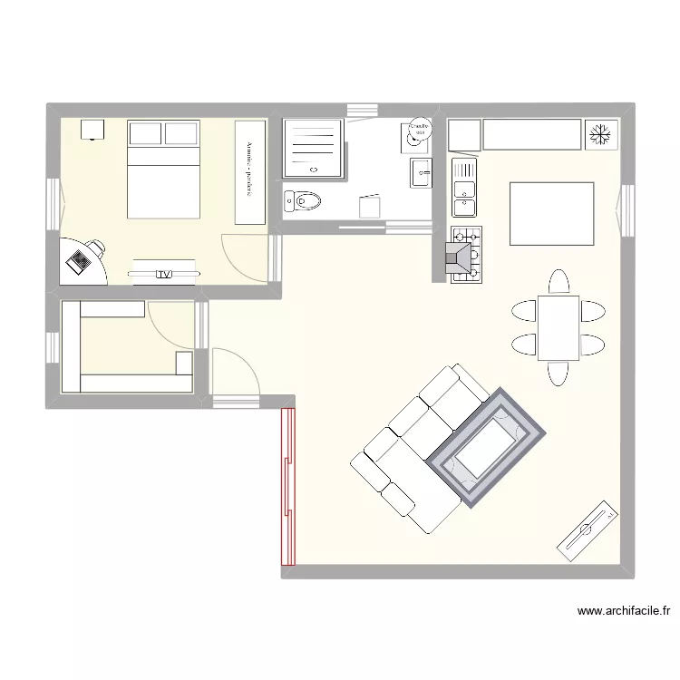 Projet Habitation 1. Plan de 