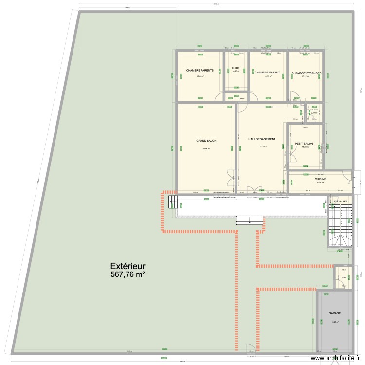 Marea Mauritania. Plan de 0 pièce et 0 m2