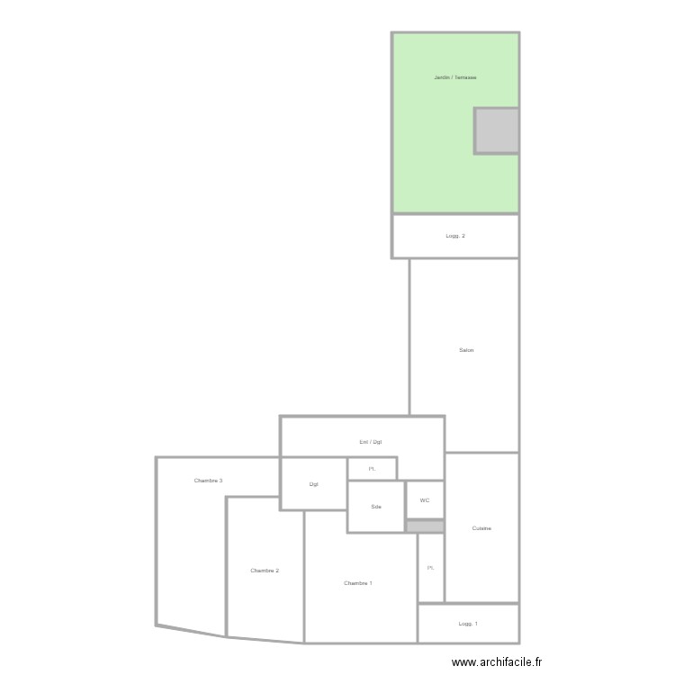 bojda bonneuil. Plan de 0 pièce et 0 m2