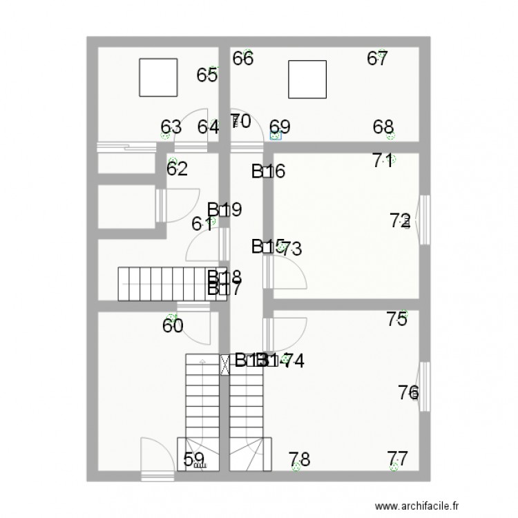 schneider sylvain 1er Etage prise. Plan de 0 pièce et 0 m2