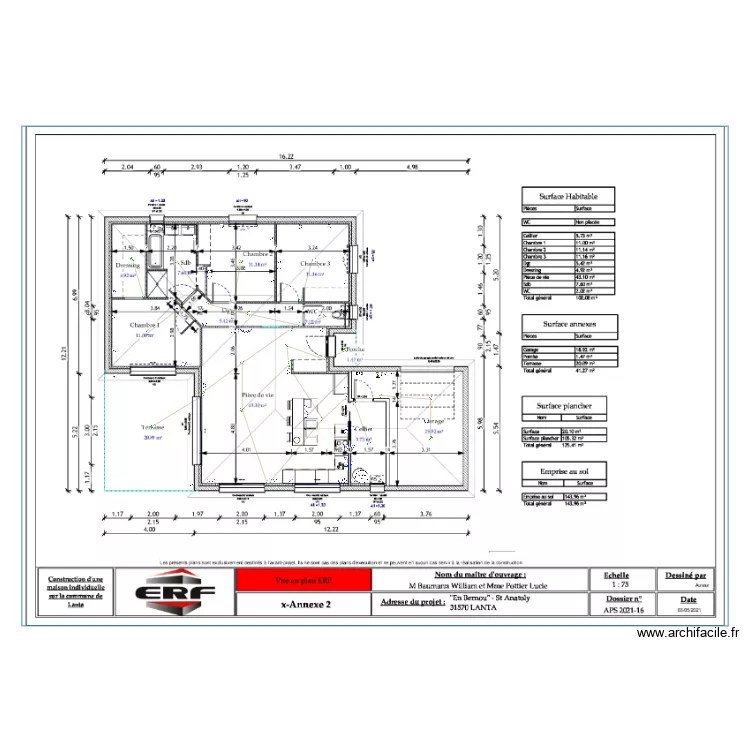 plan elec maison will et lucie erf. Plan de 