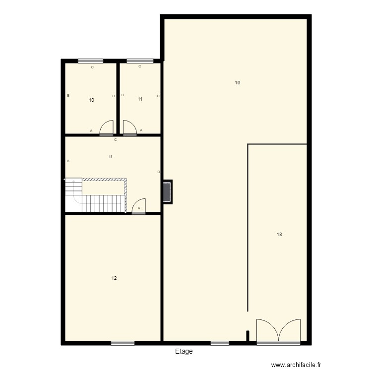 195165 Succession COLLOT Plomb. Plan de 0 pièce et 0 m2