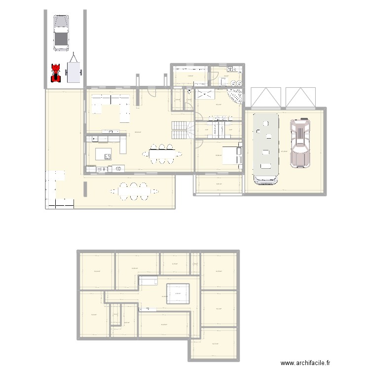 D-AUTIN. Plan de 0 pièce et 0 m2