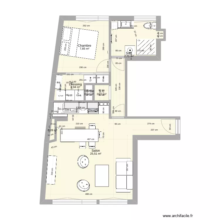 Mathilde D&eacute;finitif. Plan de 