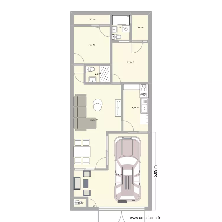 kabinda kasai aménagé. Plan de 10 et 77 m² kabinda kasai aménagé. Plan de 10 et 77 m²
