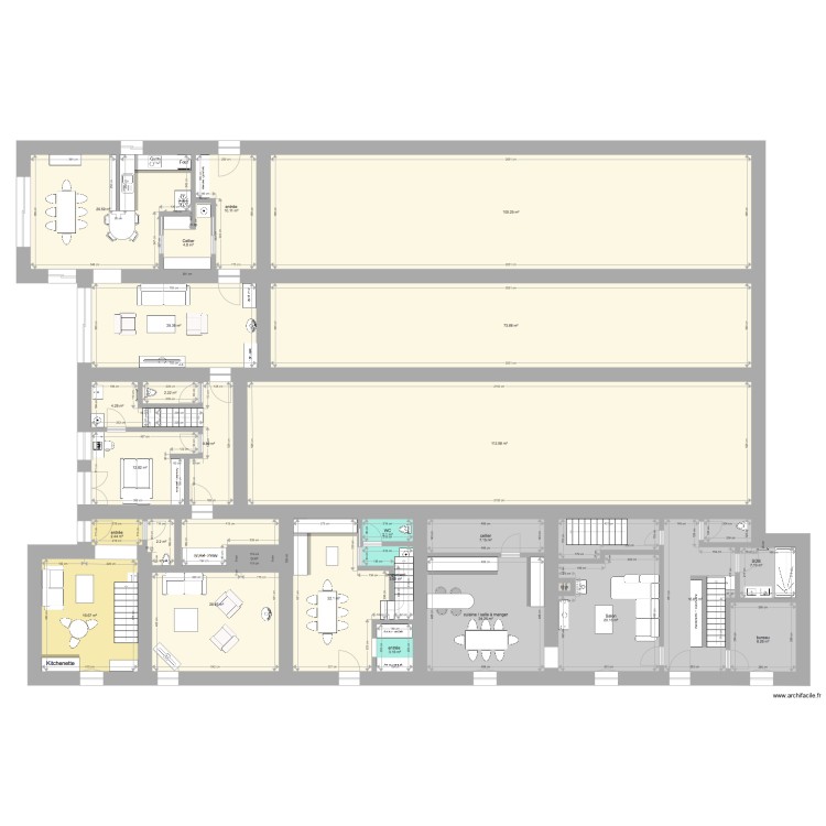 mignovillard entr&eacute;e nord. Plan de 0 pièce et 0 m2