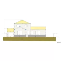 Face ouest cot&eacute; r&eacute;el