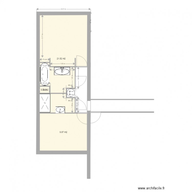 vergne SB3. Plan de 0 pièce et 0 m2