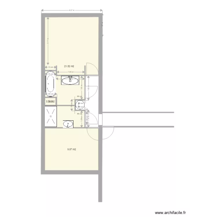 vergne SB3. Plan de vergne SB3. Plan de