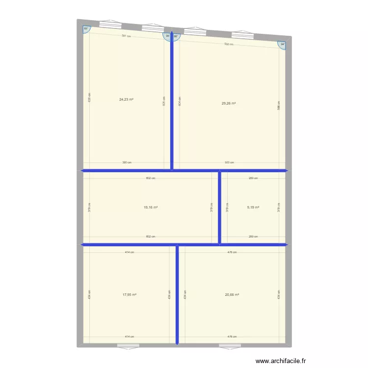 48 av CARNOT R+1. Plan de 48 av CARNOT R+1. Plan de