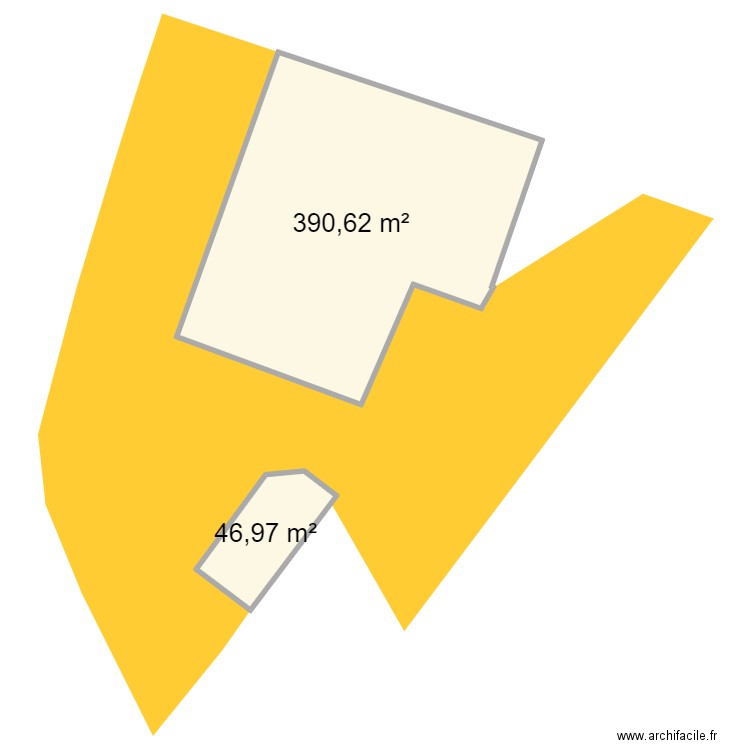 Cadastre Aigre. Plan de 0 pièce et 0 m2