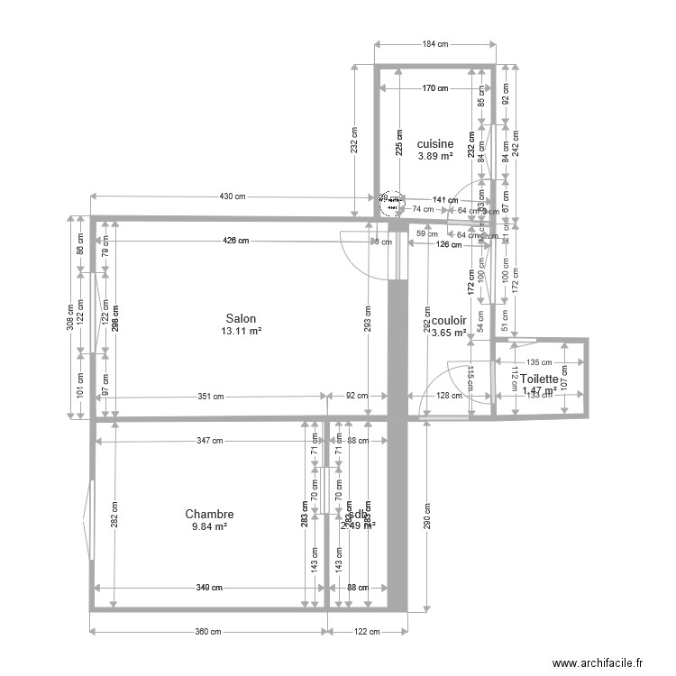 Secrétan2. Plan de 0 pièce et 0 m2