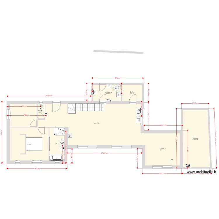 Maison Paradou NEW. Plan de 0 pièce et 0 m2