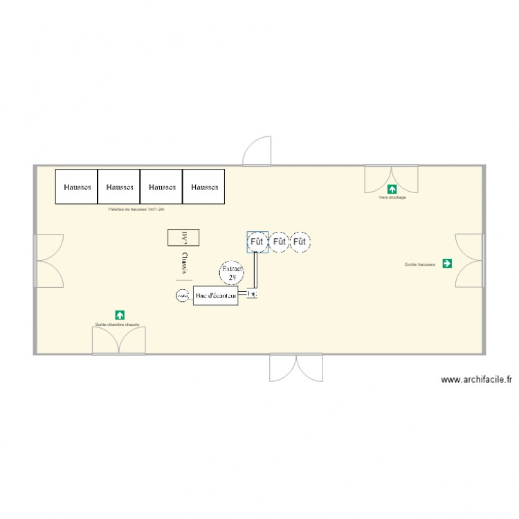 Pineau Dominique. Plan de 0 pièce et 0 m2