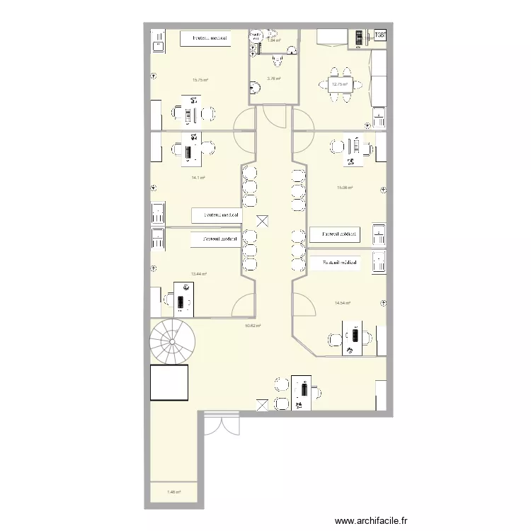 PlanChatenayNiveau0. Plan de PlanChatenayNiveau0. Plan de