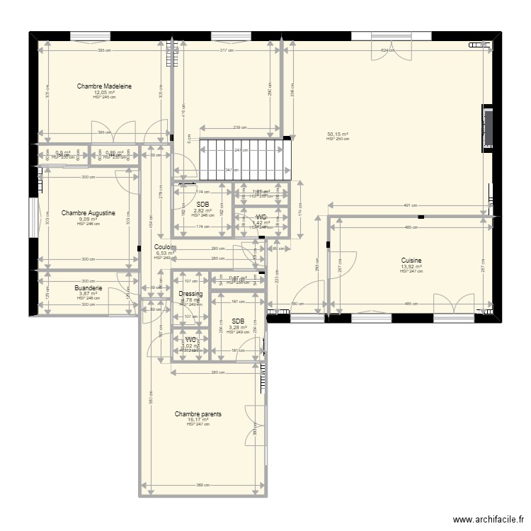 Maison Buc. Plan de 0 pièce et 0 m2