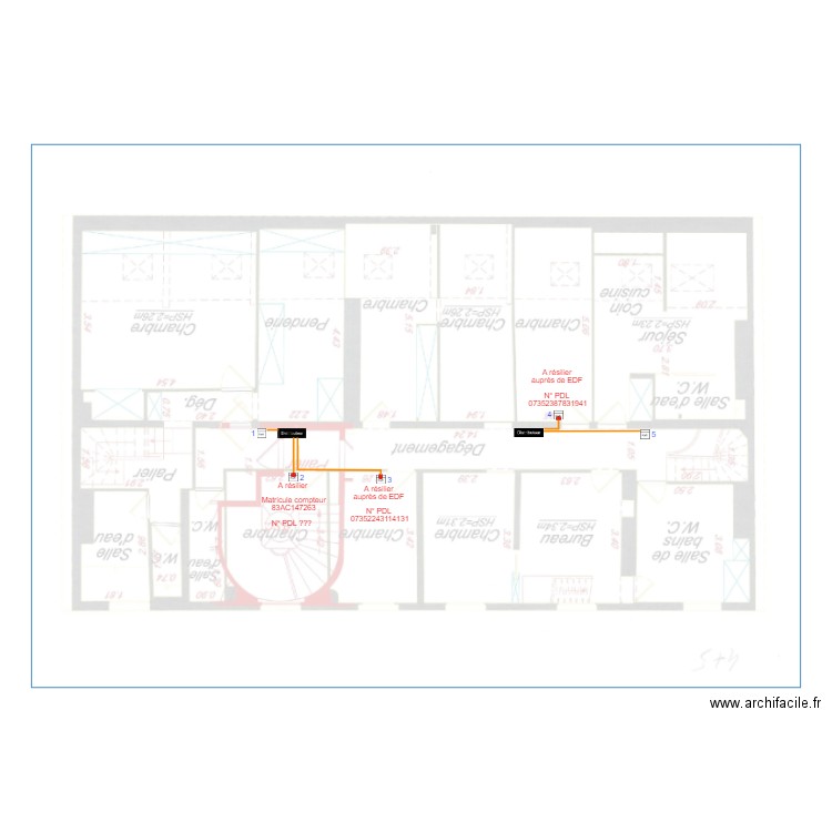 ENEDIS CASIMIR R5. Plan de 0 pièce et 0 m2