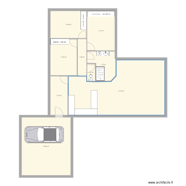 Maison COMECA. Plan de 0 pièce et 0 m2