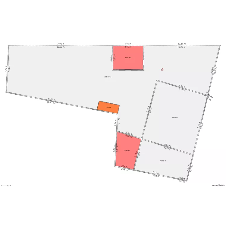 MAISON BOUCAU. Plan de MAISON BOUCAU. Plan de