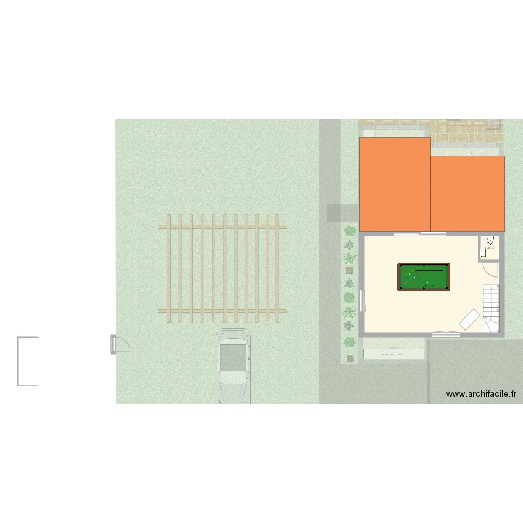 Nouvelle Maison 2 sans etage. Plan de 8 pièces et 119 m2