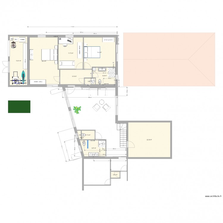 plan detail 2410. Plan de 0 pièce et 0 m2