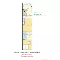 plan de masse 160 Valentin Hauy 80000 AMIENS appart 1