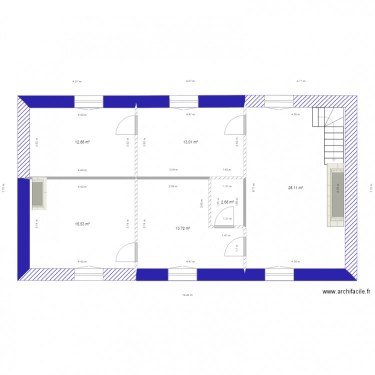 Ferme Sézelard. Plan de 0 pièce et 0 m2