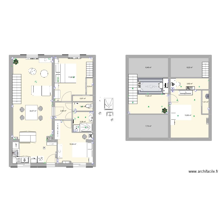 maison francis v14. Plan de 0 pièce et 0 m2