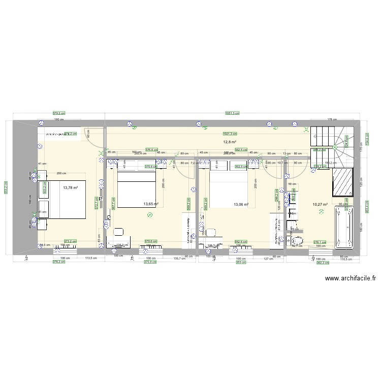 MAISON B ETAGE. Plan de 0 pièce et 0 m2
