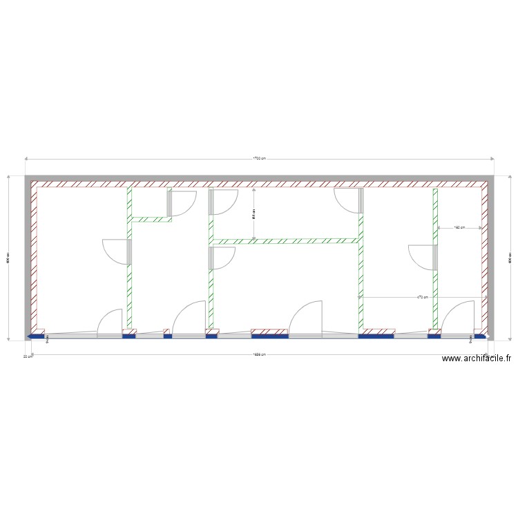 locronan sous sol modifié (V2). Plan de 0 pièce et 0 m2
