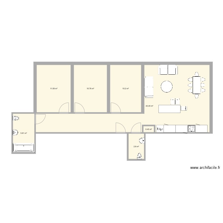 PLO. Plan de 0 pièce et 0 m2