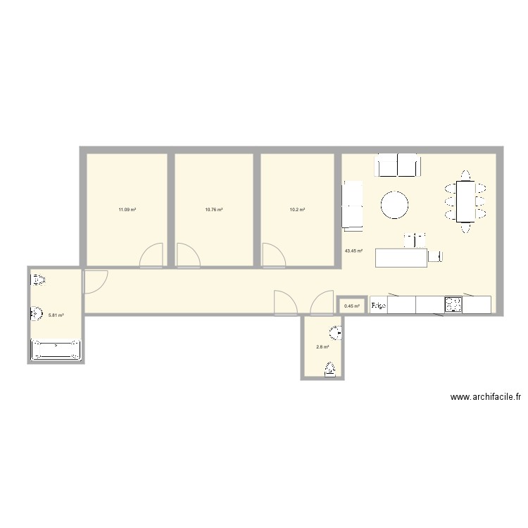 PLO. Plan de 0 pièce et 0 m2