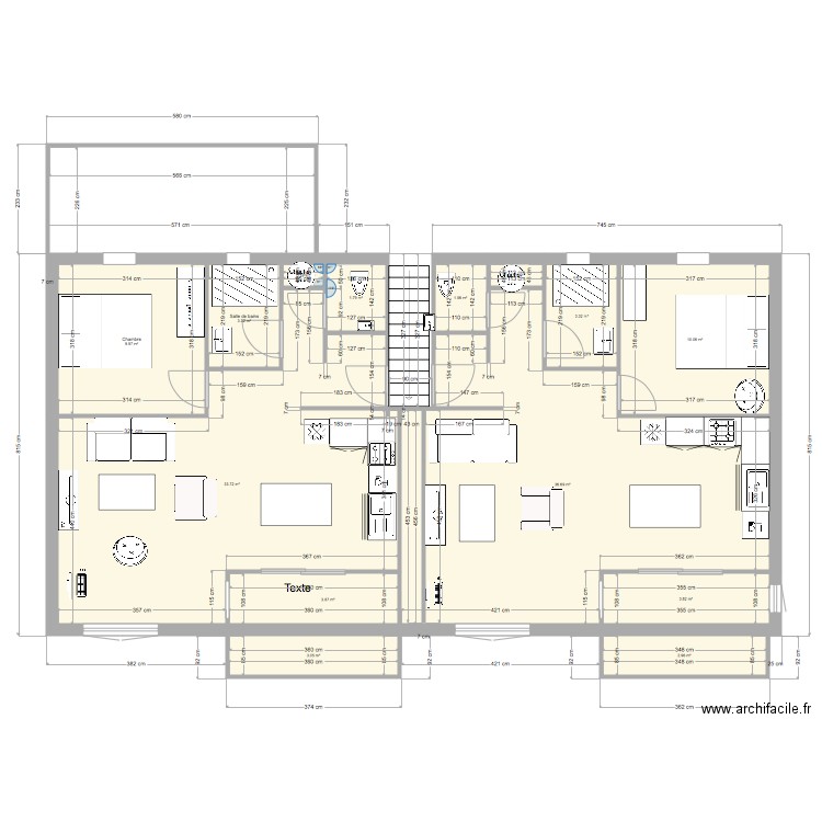 etage hangar. Plan de 0 pièce et 0 m2