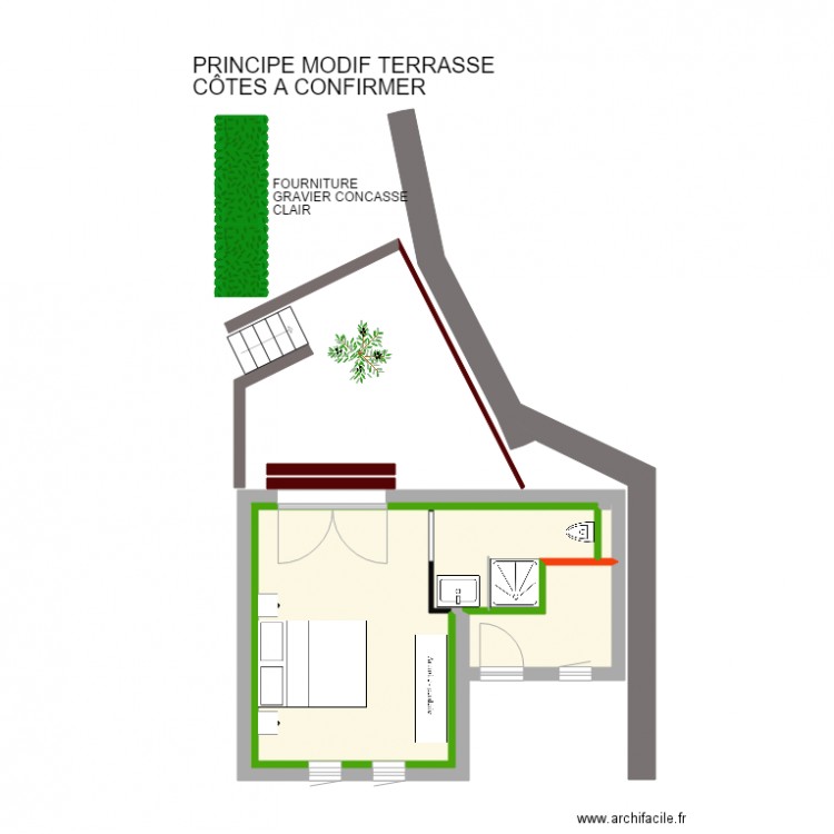 PROJET CHAMBERT EXE MODIF. Plan de 0 pièce et 0 m2