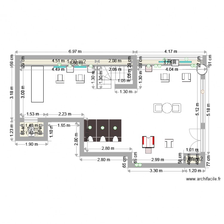 keratine. Plan de 0 pièce et 0 m2