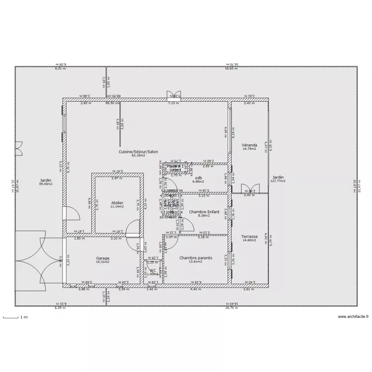plan Maison 1. Plan de 