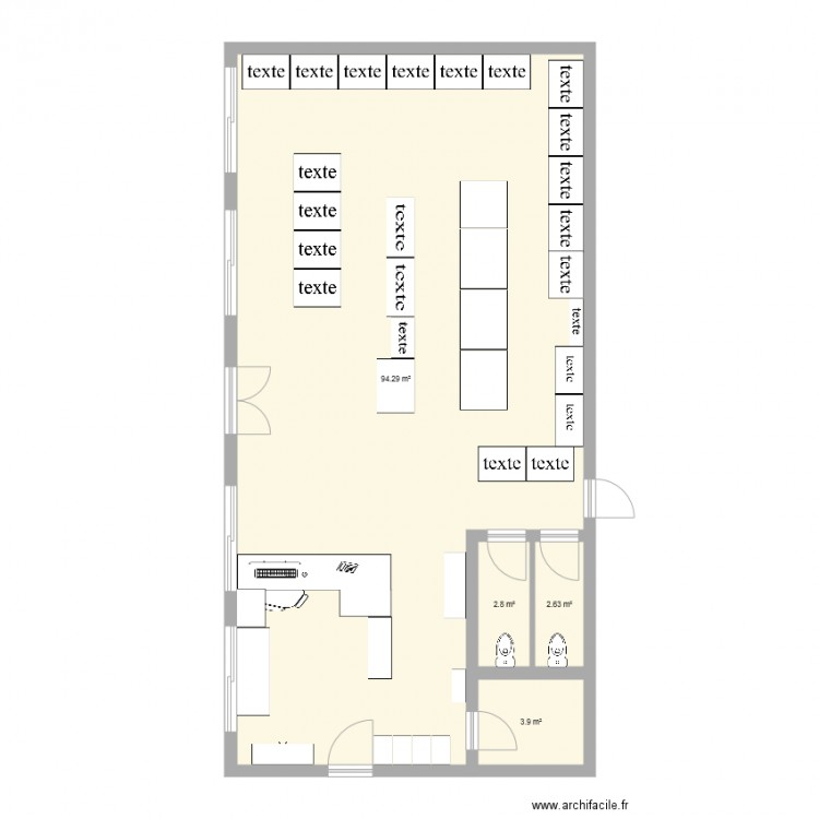 Alencon. Plan de 0 pièce et 0 m2