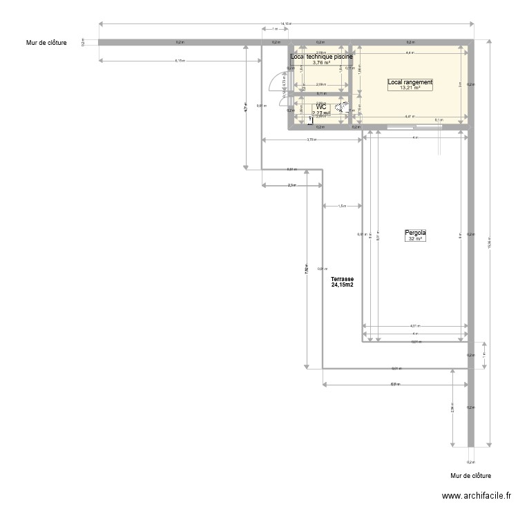 plan local technique 3. Plan de 0 pièce et 0 m2
