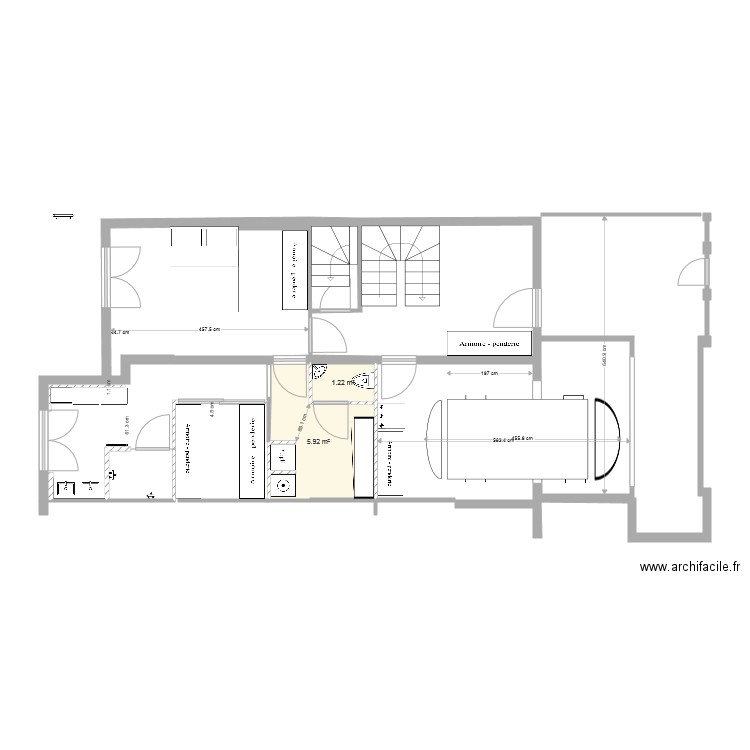  Projet RDC AML Roure  NAD 12. Plan de 0 pièce et 0 m2