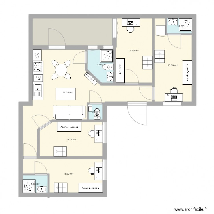 mozsár u 7 amenagement 2. Plan de 0 pièce et 0 m2