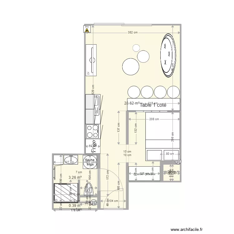 Appart clamart 2. Plan de 