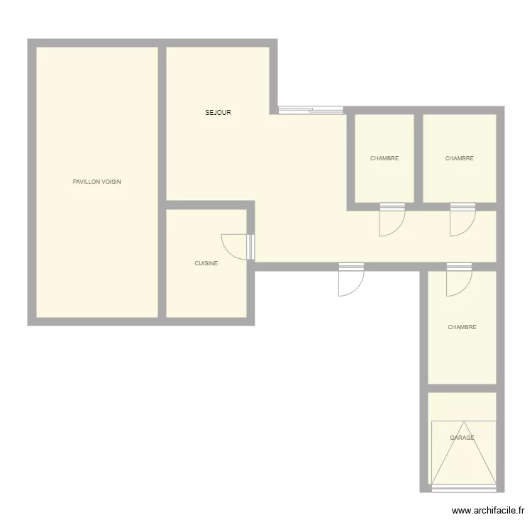 BALESTI. Plan de 