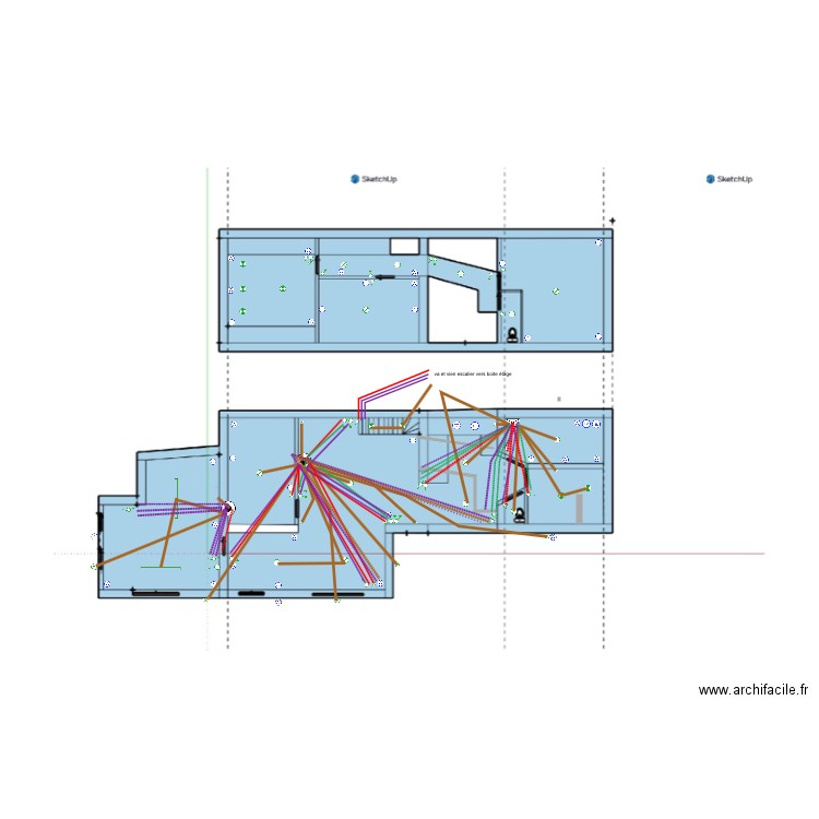 Maison ecl RDC Nommé. Plan de 0 pièce et 0 m2