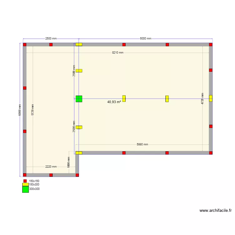 Лоза Сваи. Plan de 