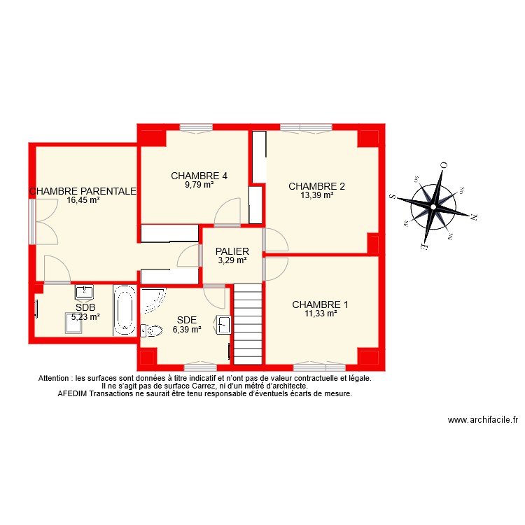 BI 7221 ETAGE. Plan de 0 pièce et 0 m2